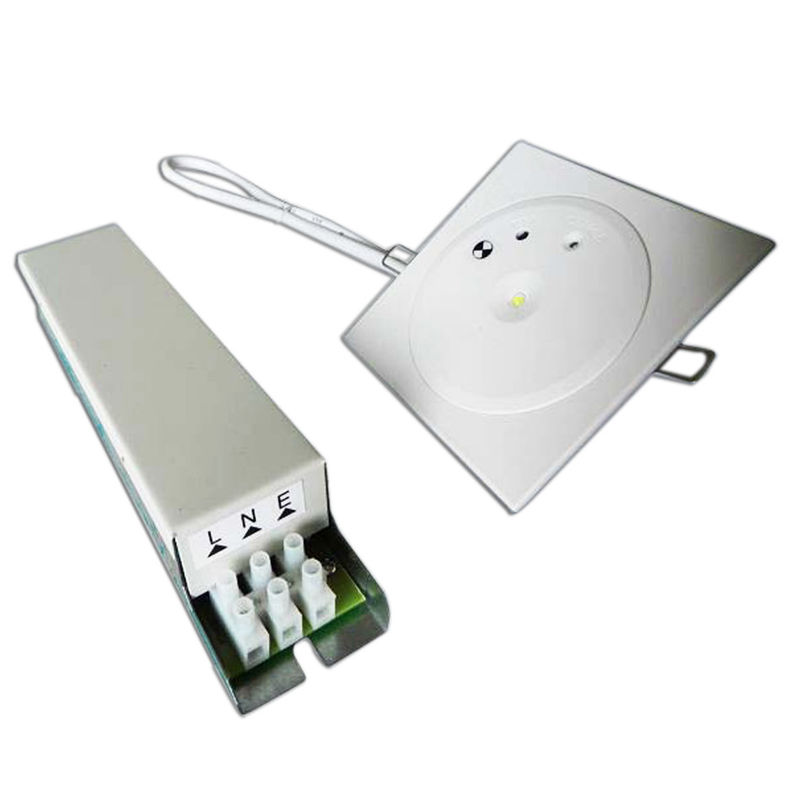 商用天井 収納式 再充電可能 LED 非常用灯 蓄電池付き 3W SMD 白色 Ni-Mh 電池