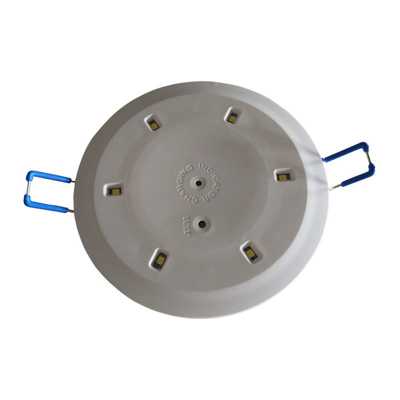 6個 5730 業務用LED 3W 天井埋込型非常灯 バッテリーバックアップ付き IP20 スチール筐体 L117N