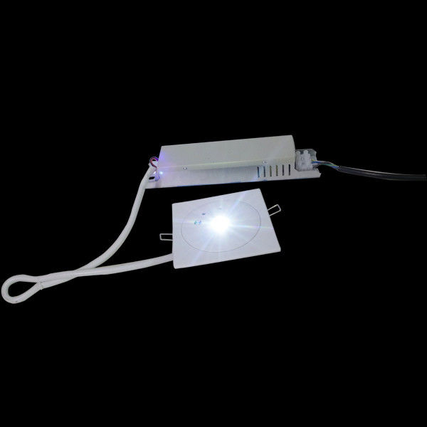 天井埋込型 IP20 バッテリー駆動 3W SMD 白色LED 非常灯（バッテリーバックアップ付き）