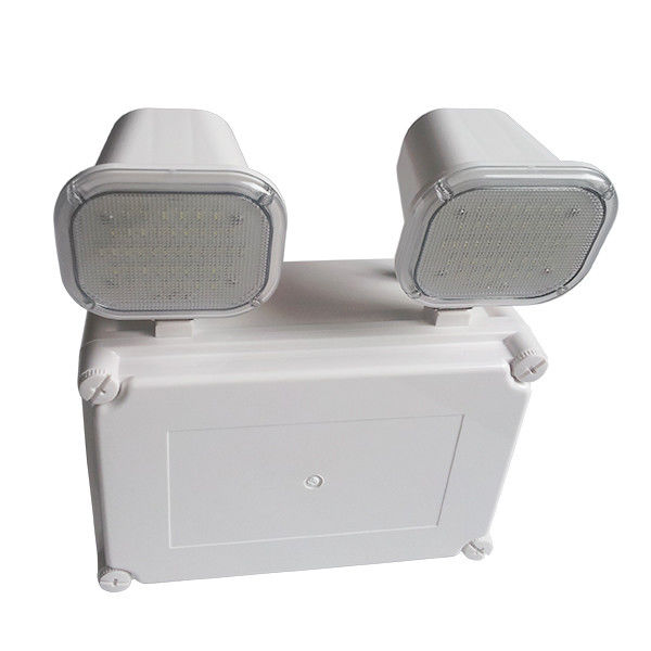 2x4W 電源障害産業用防水緊急ライト IP65 ウェットロケーション屋外ツインスポット TL084AN