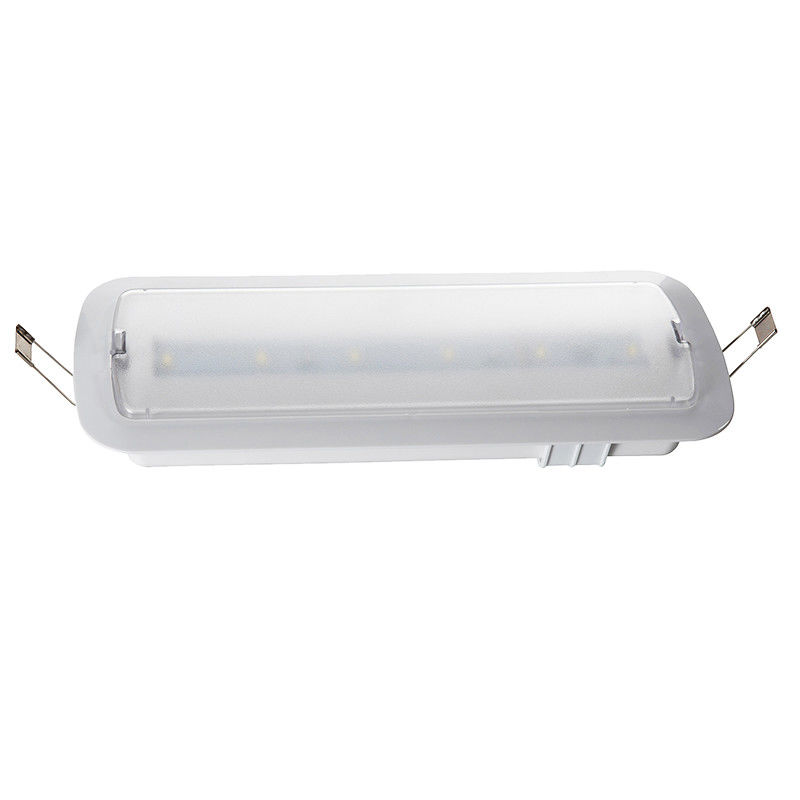 300lm 業務用天井埋込型LED非常灯（バッテリーバックアップ付き、IP20、220V、10個SMD 5730、L116N-B1）