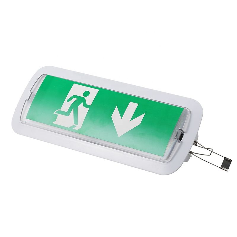 バッテリーバックアップ付き再充電可能な緊急SMD LEDライト IP20 100 ルメン 3.6V 600mAh 6000K 6500K