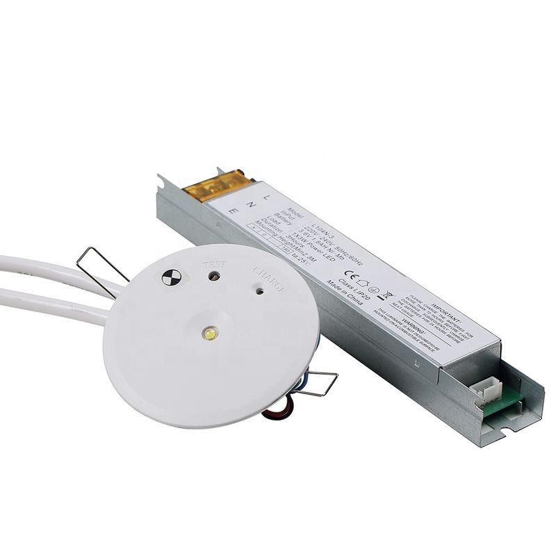 IP20 3W 商用 メンテナンスのない バッテリーバックアップ付き LED 緊急ダウンライト L104N-3