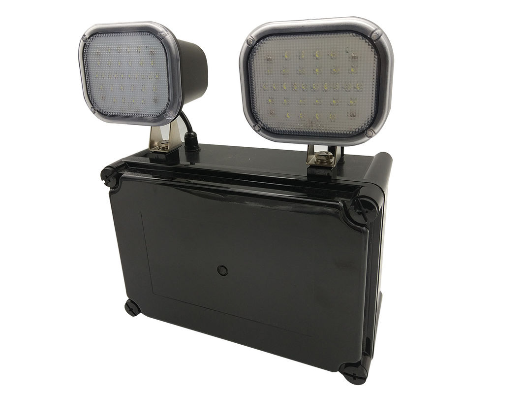 IP65防水ツインヘッドLED非常灯 3時間バッテリーバックアップ充電式 L107N