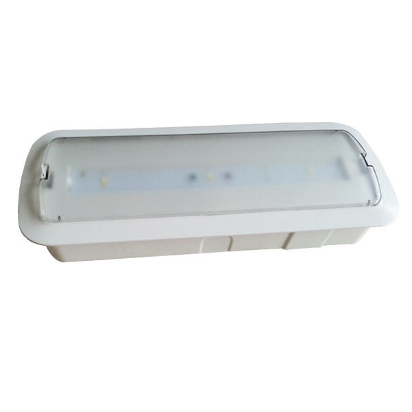 産業用壁埋め込み型LED非常灯（バッテリーバックアップ付き、難燃性ABS筐体）L116M-C