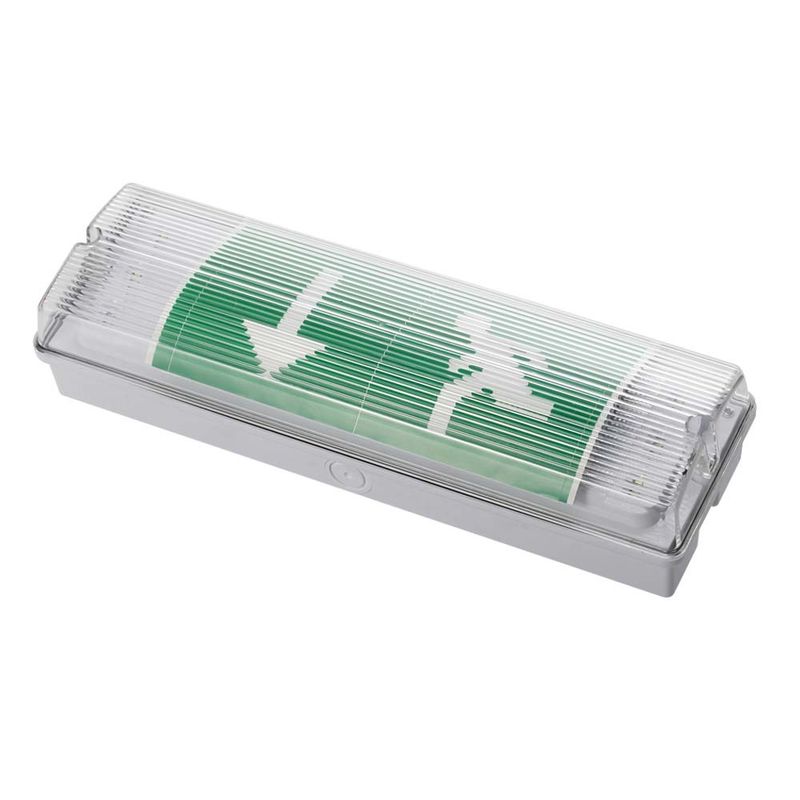 IP65 防水 LED 緊急ライト 3W Ni Cd バッテリーバックアップ 15pcs 2835 SMD 6500K