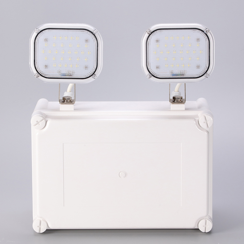 高ルメン 2x6W LEDツインスポット 非常用灯 3年保証 50000時間 寿命