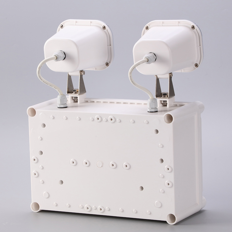 高ルメン 2x6W LEDツインスポット 非常用灯 3年保証 50000時間 寿命