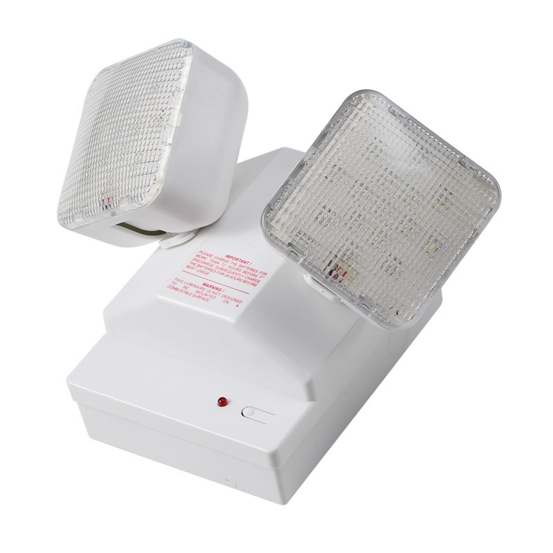 6W ツインスポット LED 非常用灯 6500K 3.6V 3.0Ah Ni-Cd バッテリー PC キャッシング IP20