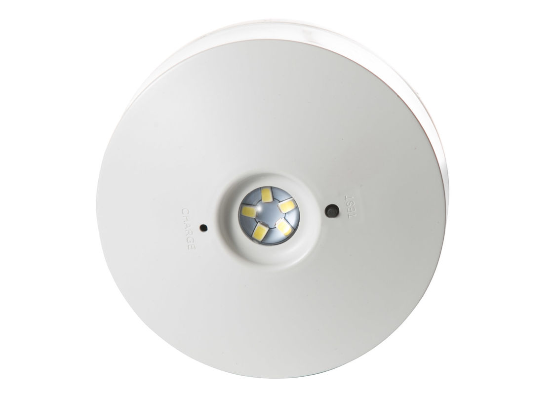 IP20 3時間稼働 LED 再充電可能な緊急用ライト バッテリーバックアップ テストボタン L114N