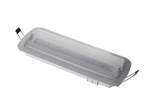 フラッシュマウント埋め込み型非常灯 L116M-B 230V 充電式LEDバッテリー バックアップ付き