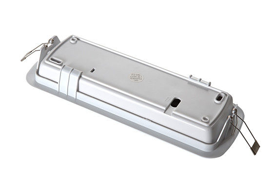 フラッシュマウント埋め込み型非常灯 L116M-B 230V 充電式LEDバッテリー バックアップ付き