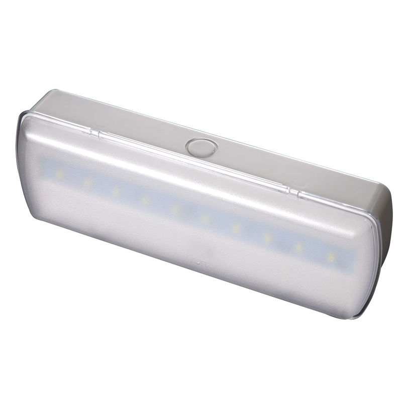 屋内 5W LED 非常灯 曇りガラスカバー 壁面取付 テストボタン L119N-A