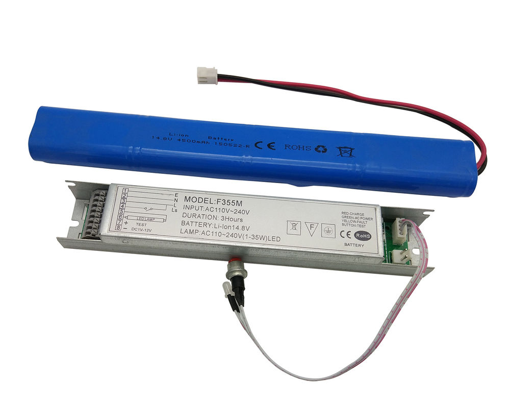LED非常用変換キット セルフテスト リチウムイオンバッテリー 1～3時間非常点灯時間